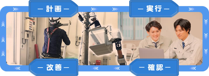 安全への取り組みイメージ